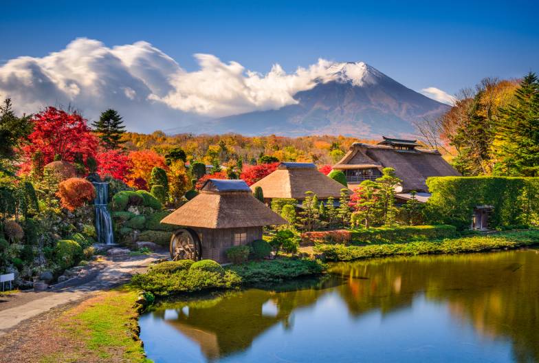 【日本 一人成團系列】富士山經典一日遊：富士山五合目＆河口湖＆忍野八海＆御殿場 Outlet｜含日本國產紅酒牛排｜上野・新宿出發