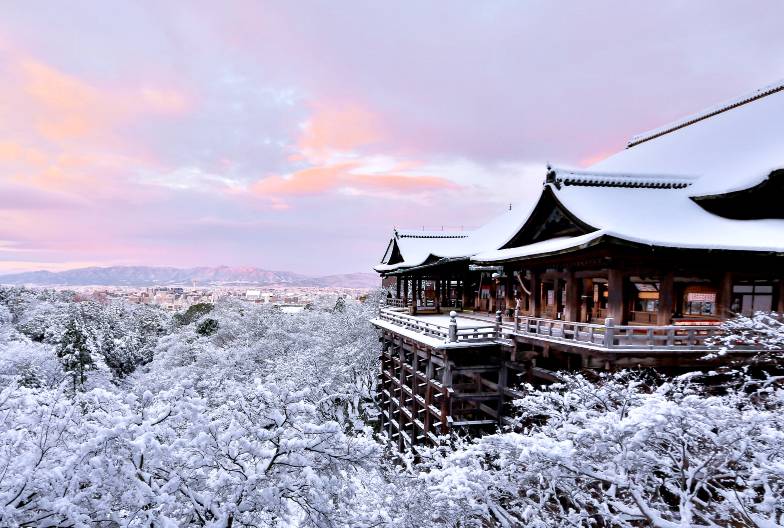 【京都世界遺產一日遊】金閣寺＆嵐山＆三十三間堂＆清水寺＆含美味豬肉涮涮鍋｜大阪難波・京都出發