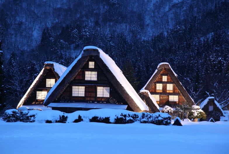 【日本】2026白川鄉合掌村冬季點燈｜11點出發｜含極上飛驒牛｜名古屋出發