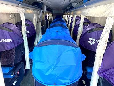 夜行高速長途巴士VIP  Plumeria｜女性專用｜成人・單程票｜大宮・新宿 →京都・西梅田・難波・堺東