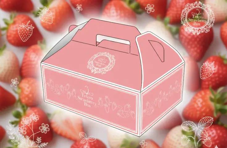 2026東京草莓巴士~附贈豪華草莓BOX♪ 敞篷頂座｜海灣路線01O-5424-H1｜18:50發車