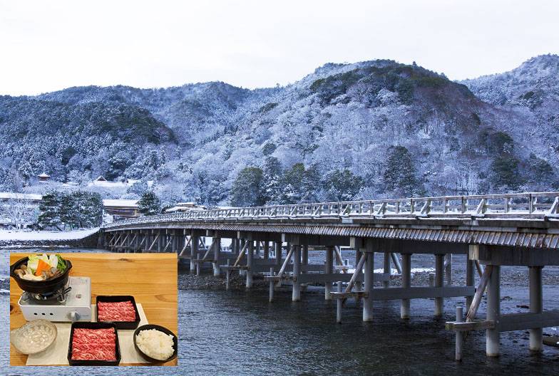 【嵐山奈良一日遊】暢遊嵐山、奈良公園、伏見稻荷＆含頂級和牛神戶牛涮涮鍋｜大阪難波・京都出發